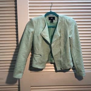 H&M Mint Green Vintage styled Blazer
